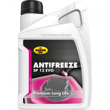 Antigel - Antigel KROON OIL Antifreeze SP 12 EVO Premium Long Life 36995, roz - 1 Litru