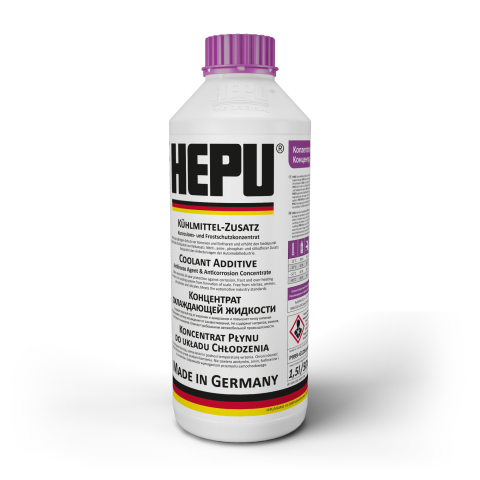 Antigel - Antigel mov concentrat HEPU G12++ Super Plus - 1,5 Litri