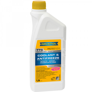 Antigel - Antigel galben concentrat Ravenol TTC - 1,5 Litri