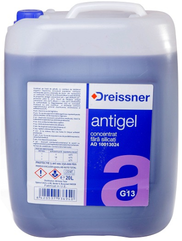Antigel - Antigel rosu/violet concentrat Dreissner G13 - 20 Litri