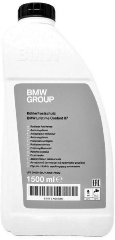 Antigel - Antigel si anticoroziv albastru concentrat OE BMW Lifetime Coolant 87 - 1,5 Litri