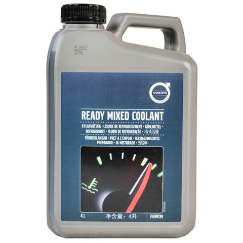 Antigel - Antigel verde diluat VOLVO 31439724 -35 grade C - 4 Litri