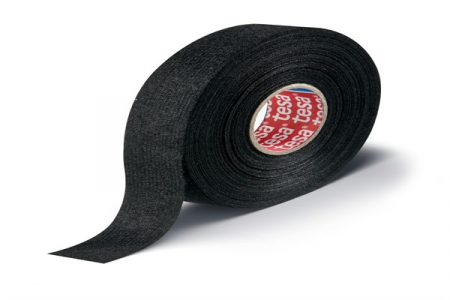 CONSUMABILE SERVICE - Banda Textila Cablaje Neagra25M/19Mm - Rezistenta 105C