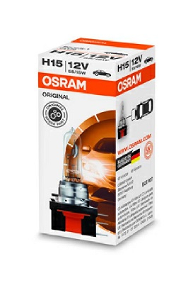 Bec 12V H15 15/55 W Original Osram [2]