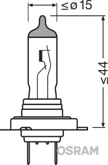 ACCESORII - Bec 12V H7 55 W Original Osram