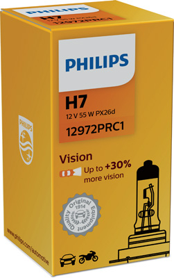 Bec Far H7 55W 12V Vision (Cutie) Philips [2]