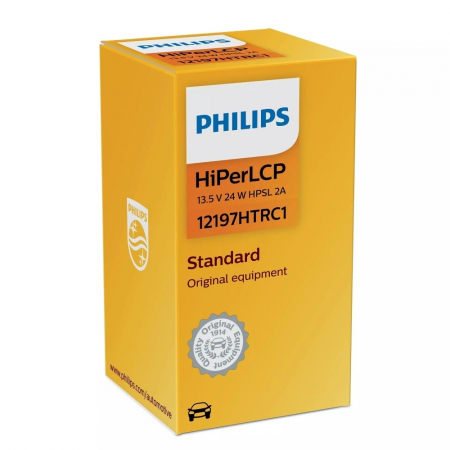Bec Semnalizare 12V Hiperlcp 12197 Htr 13.5V 24W Hiper Vision Philips [1]