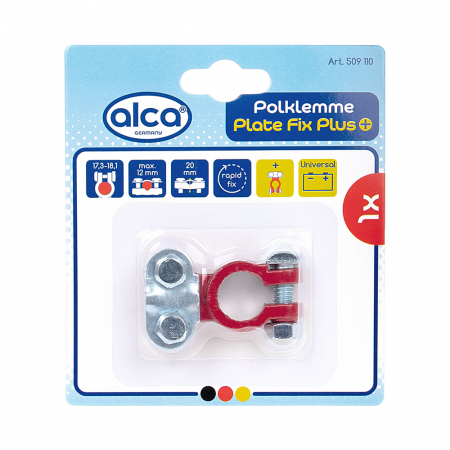 CONSUMABILE SERVICE - Borna Baterie Auto Rosu (+)