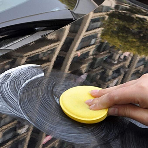 Burete aplicator pentru ceara sau dressing [3]