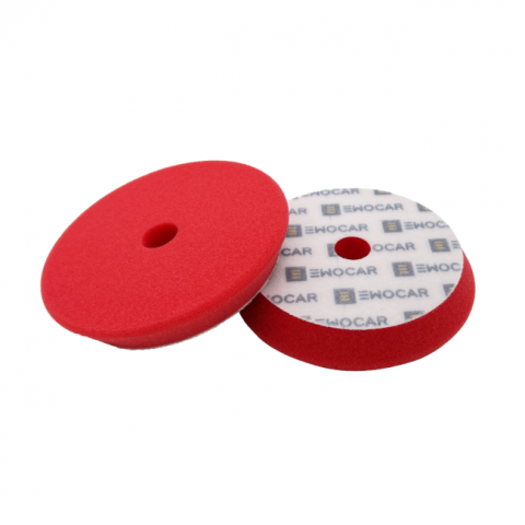 Detailing si Cosmetica - Burete polish mediu Ewocar Red Medium Pad, 95mm