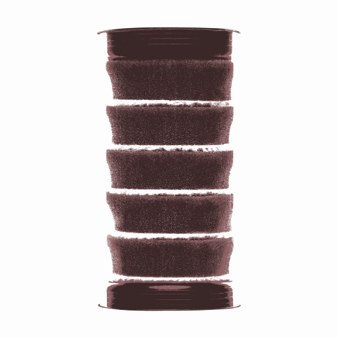 Detailing si Cosmetica - Burete polish ultra fin Ewocar Burgundy Special Finish Pad 45mm, set 5 bucati