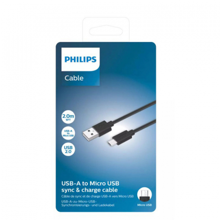 Cablu Date Incarcare 2 M Usb-A La Micro Usb [1]