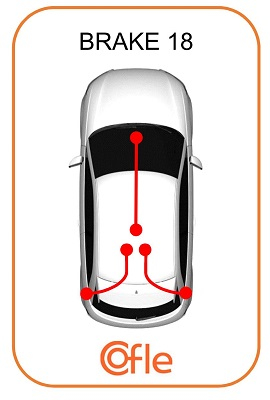 Piese auto - Cablu frana mana COFLE 10.9436