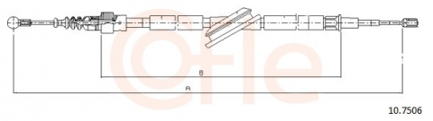 Cablu frana mana COFLE 10.7506 [1]