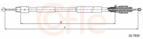 Piese auto - Cablu frana mana COFLE 10.763