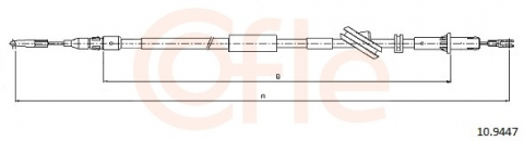 Cablu frana mana COFLE 10.9447 [1]
