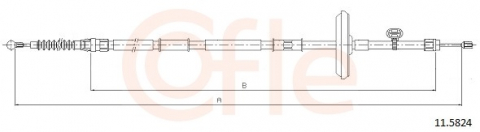 Cablu frana mana COFLE 11.5824 [1]
