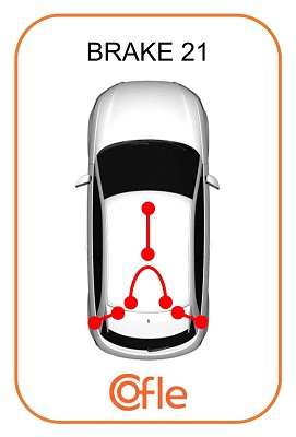 Piese auto - Cablu frana mana COFLE 11.5449