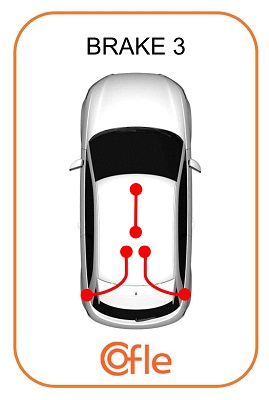 Piese auto - Cablu frana mana COFLE 17.6052