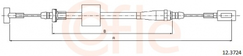 Cablu frana mana COFLE 12.3724 [1]