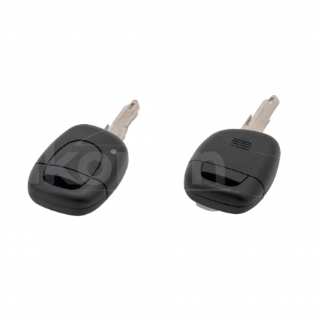 ACCESORII - Carcasa Cheie Contact Pentru Renault Clio / Espace / Kangoo / Laguna / Twingo 1 Buton, Cu Cheie