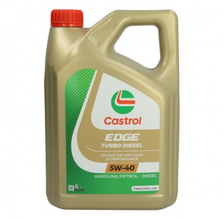Ulei motor autoturisme - Castrol Edge 5W40 Turbo Diesel - 4 Litri