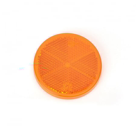 ACCESORII - Catadioptru Rotund Cu Adeziv, 844 Fi-61, Portocaliu Was