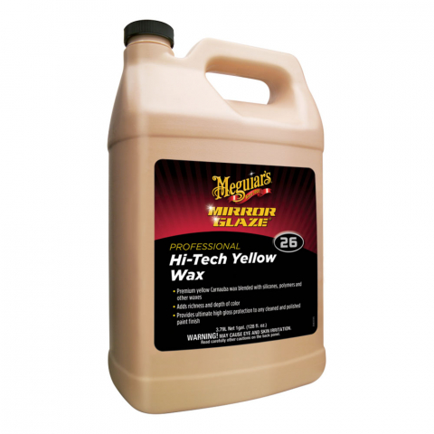 Detailing si Cosmetica - Ceara Auto Lichida Meguiar's Hi-Tech Yellow Wax 26 - 3,79 Litri