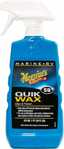 Detailing si Cosmetica - Ceara Lichida Ambarcatiuni Meguiar's Marine Quik Wax - 473 ML