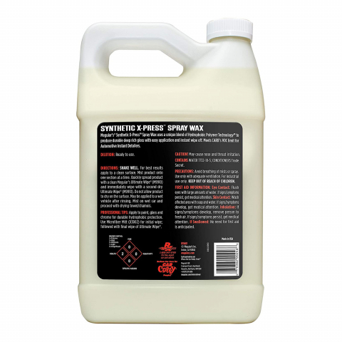 Ceara Lichida Meguiar's Synthetic X-Press Spray Wax - 3,78 Litri [1]