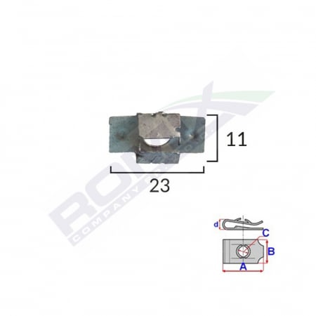 Clema Capac Motor Pentru Peugeot Set 5 Buc [1]