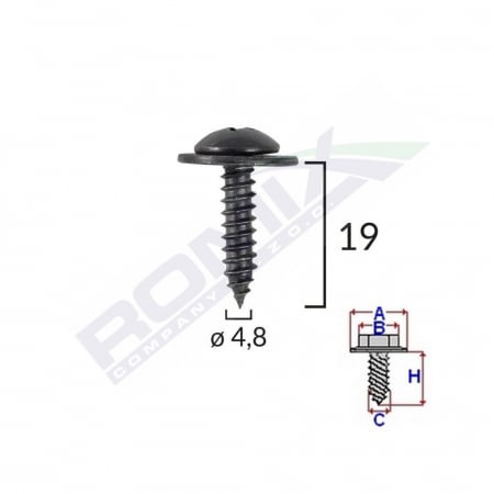 Clema Capota Pentru Honda Set 10 Buc [1]