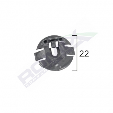 Clema Fixare Elemente Roata Pentru Audi, Vw Negru Set 10 Buc [1]
