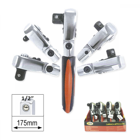 ACCESORII - Clichet Articulatscurt Cu 72 Dinti - 1/2' Jbm