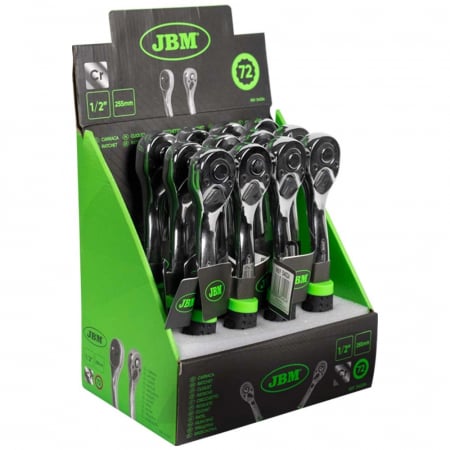 Clichet Cromat Cu 72 Dinti 1/2` Jbm [1]