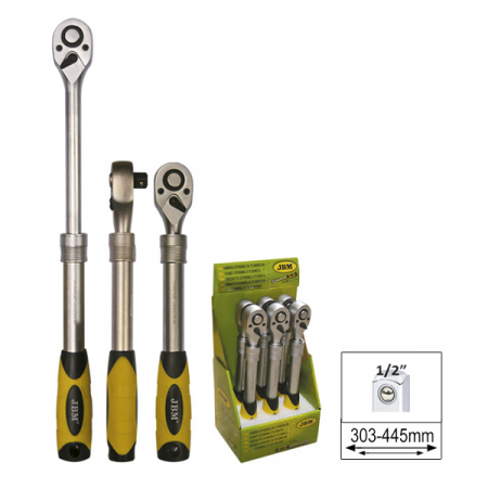 ACCESORII - Clichet Extensibilde 1/2' 72 Dinti Jbm