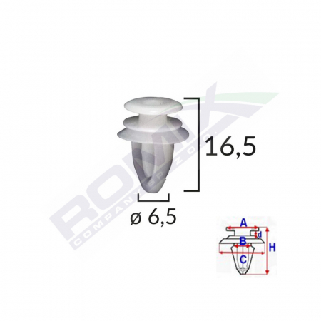 CONSUMABILE SERVICE - Clips Capac Oglinda Pentru Opel Set 10 Buc