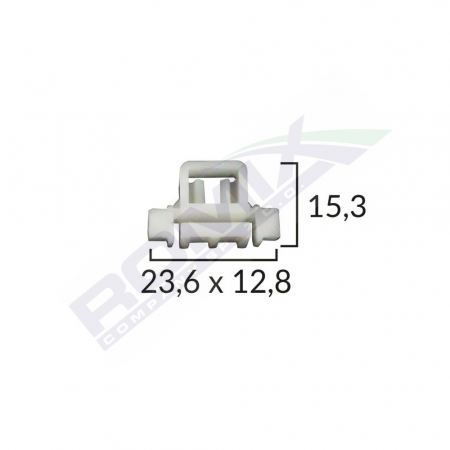 CONSUMABILE SERVICE - Clips Fixare Elemente Exterioare Pentru Mercedes - Alb Set 10 Buc