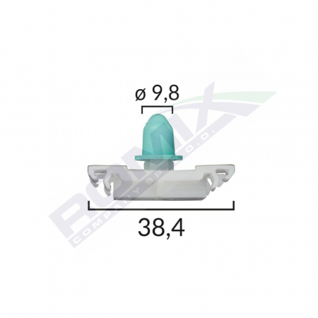 ACCESORII - Clips Fixare Elemente Exterioare Pentru Vw - Alb Set 10 Buc