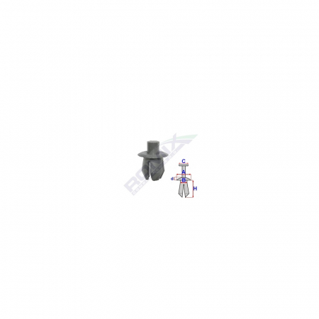ACCESORII - Clips Fixare Pentru Vw Audiseat - Negru Set 10 Buc