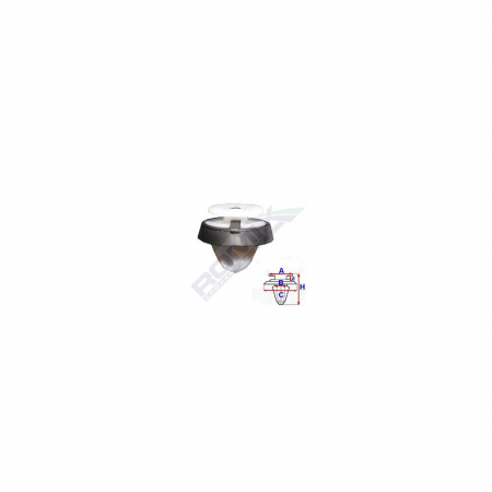 Clips Tapiterie Pentru Skoda Set 10 Buc [1]