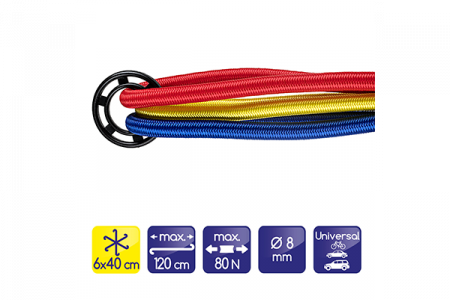 PRODUSE UNIVERSALE - Coarda Prindere Bagaje 40Cm 3 Buc Alca