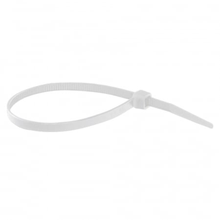 CONSUMABILE SERVICE - Coliere Nylon Albe Rezistente Uv 4.8X200Mm Set 100Buc - Norma