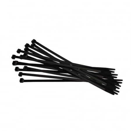 CONSUMABILE SERVICE - Coliere Nylon Negre Rezistente Uv 3.5X370Mm Set 100Buc - Norma