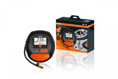 Compresor Auto 12V 180 W Cu Afisaj Digital Tyreinflate 1000 Osram [3]