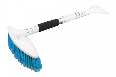 ACCESORII - Curatitor Maner Aluminiu Extensibil Cu Racleta Si Perie Rotativa