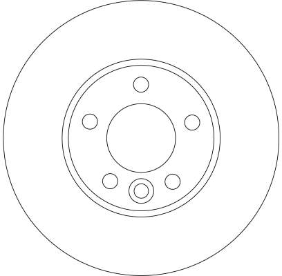 FRANARE - Disc frana fata TRW DF4308S