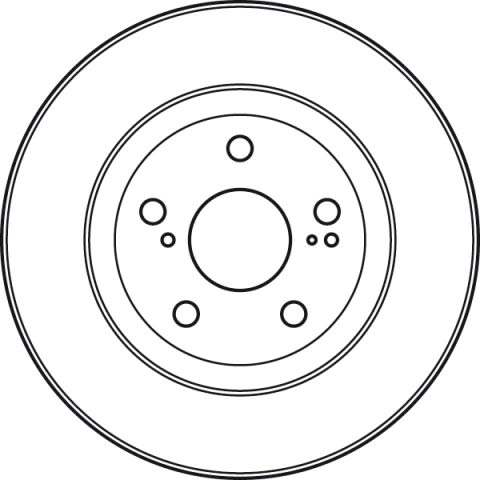 FRANARE - Disc frana fata TRW DF4828S