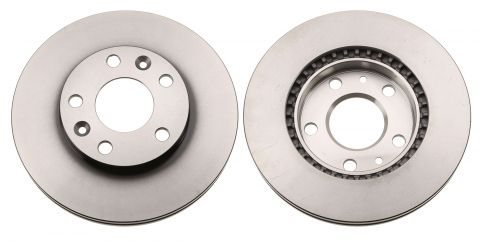 Disc frana fata duster 269x23 fara abs TRW DF6200 [1]
