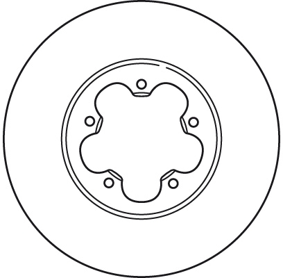 Discuri frana - Disc frana fata TRW DF2389S